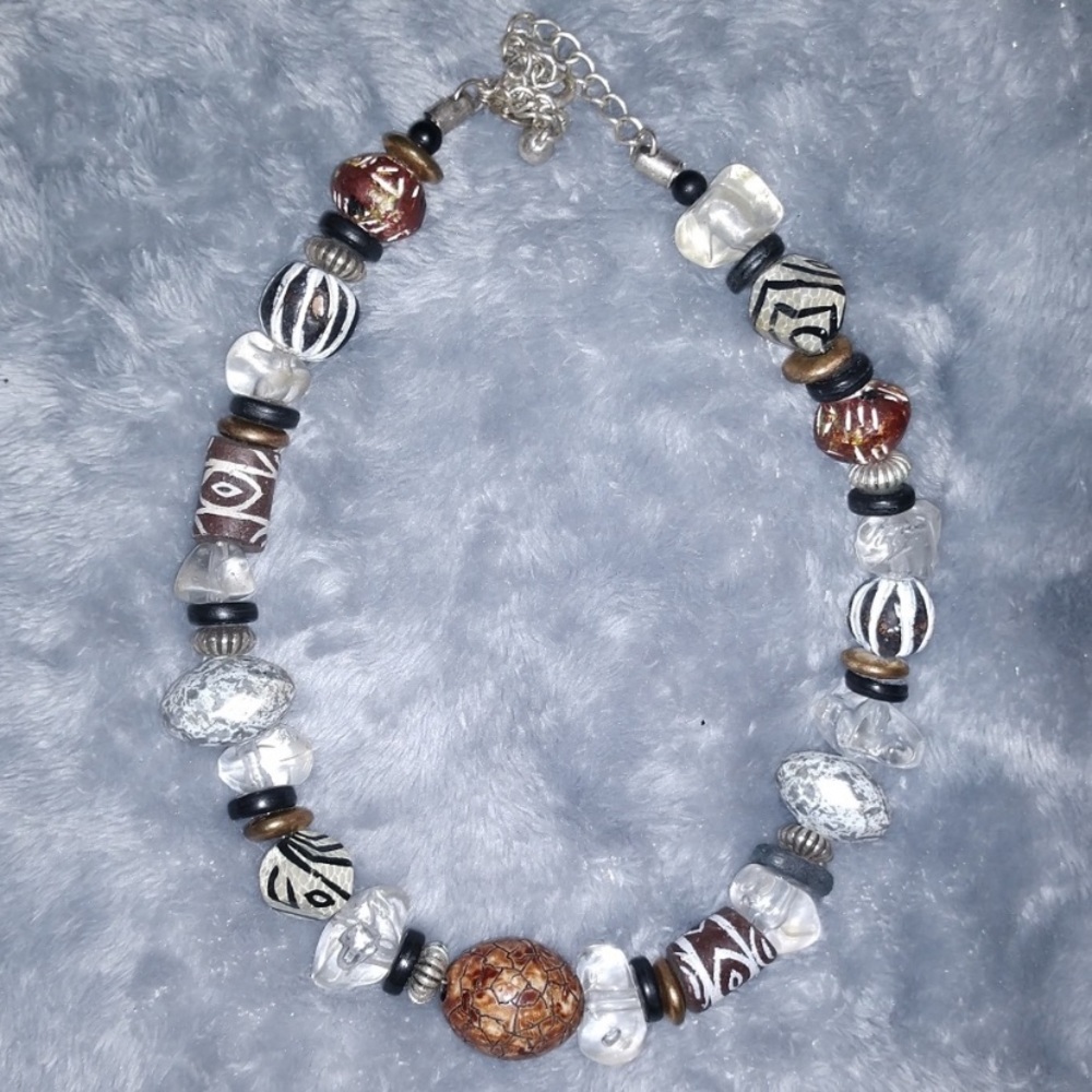 Chico's Multicolor Beaded Necklace